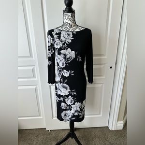 2 dresses in One!! Reversible black and white darling dress!